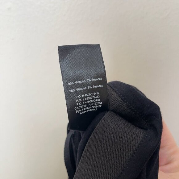 Aritzia Womens Medium The Group by Babaton Tie Front Bevington Skirt In Black - Picture 11 of 14